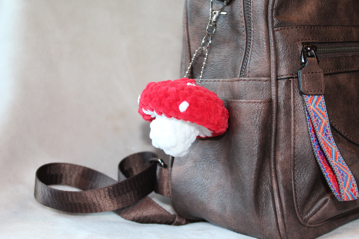 Mushroom Keychain