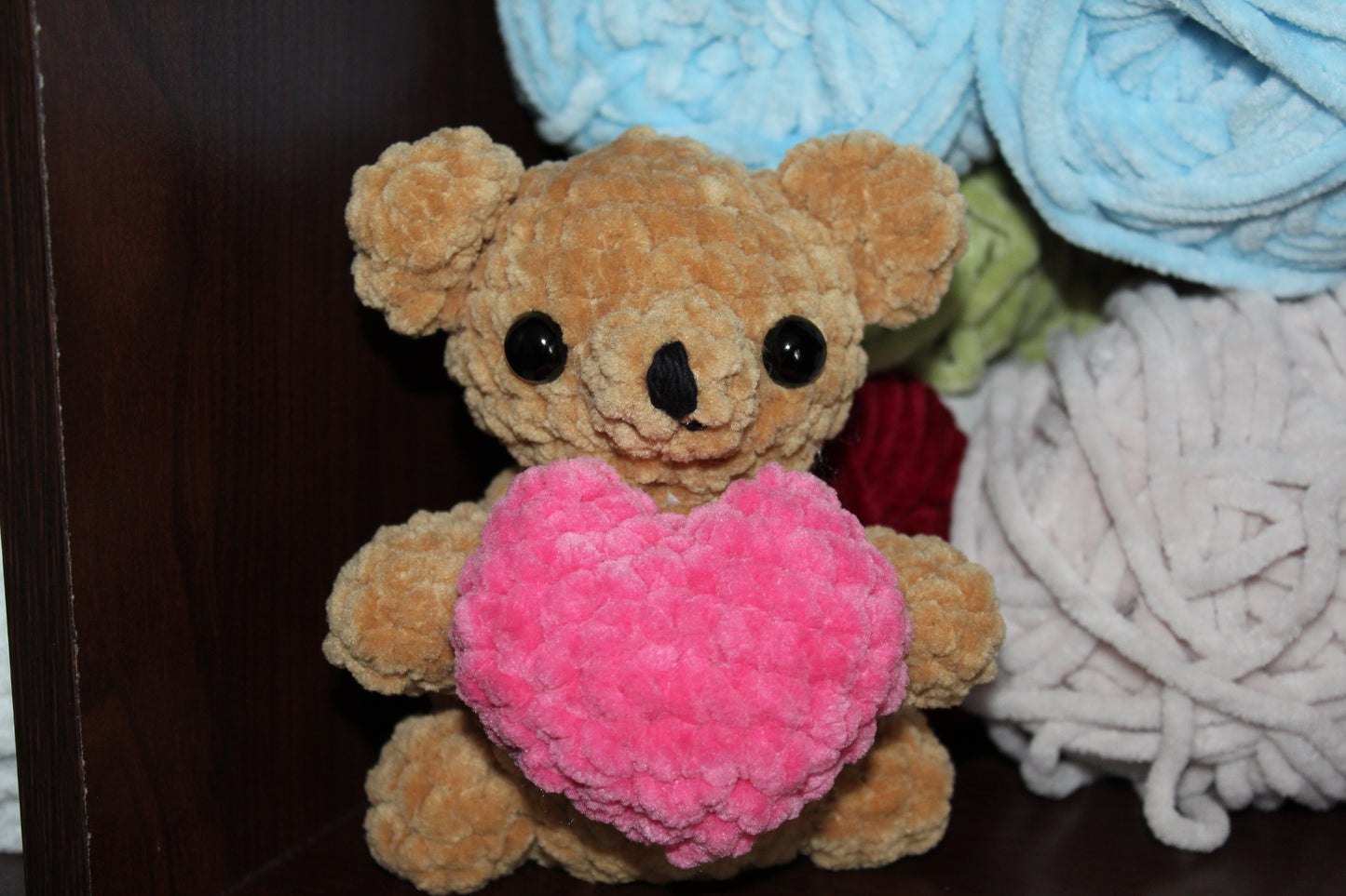 Crochet Pattern for Valentine Bear