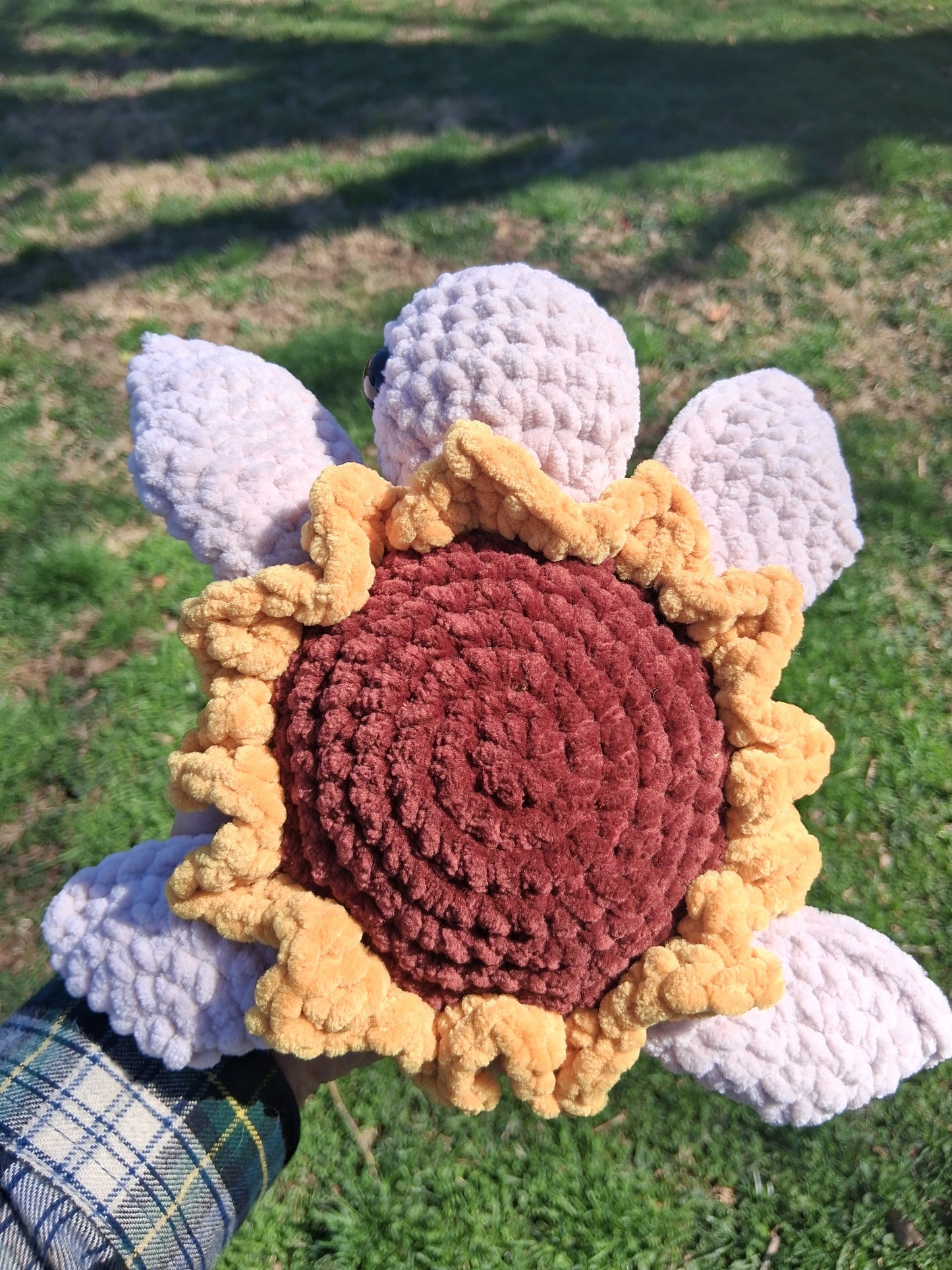 Sunflower Sea Turtle Crochet Pattern