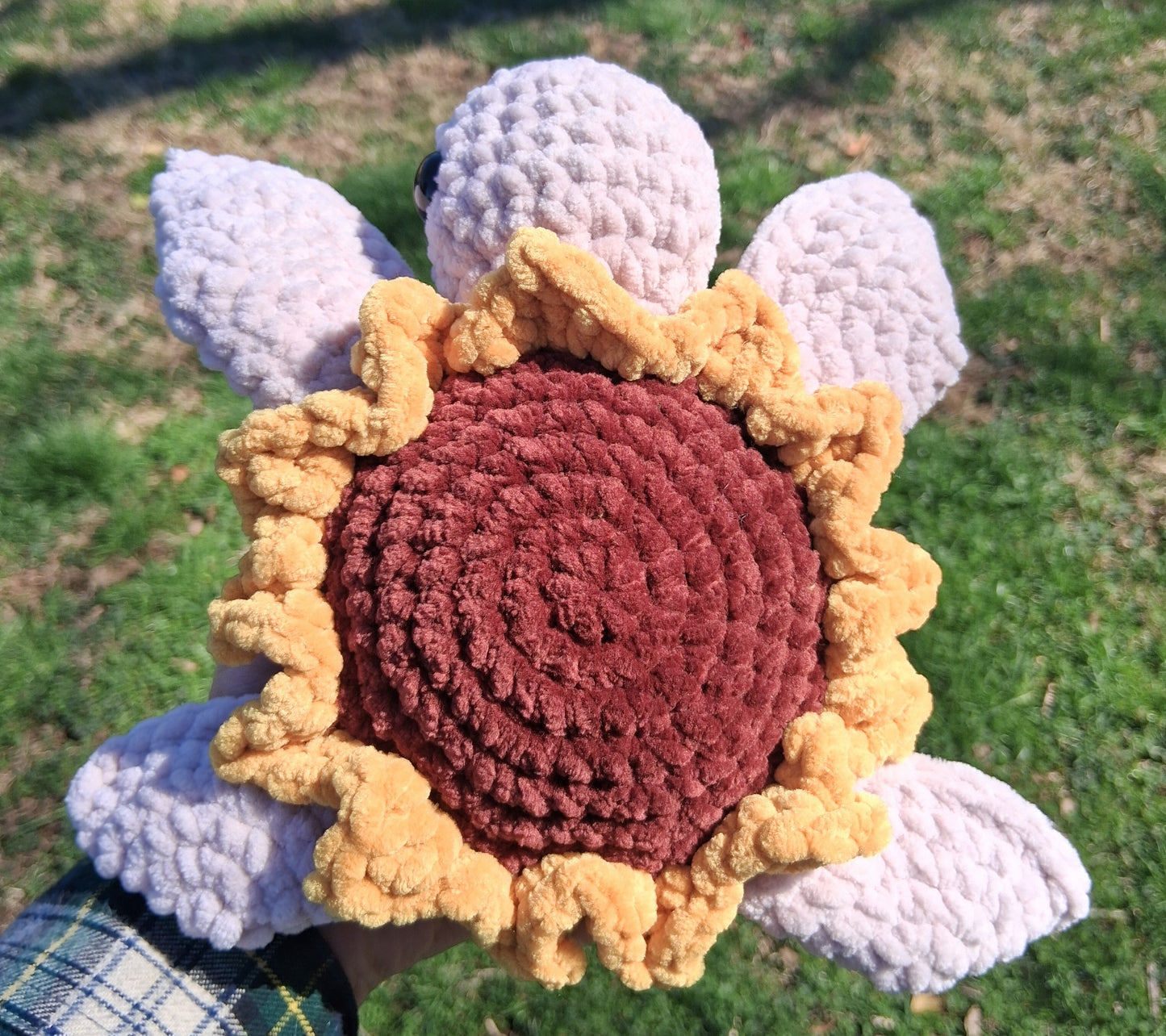 Sunflower Sea Turtle Crochet Pattern