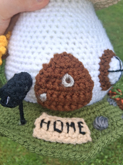 Mushroom House Crochet Pattern