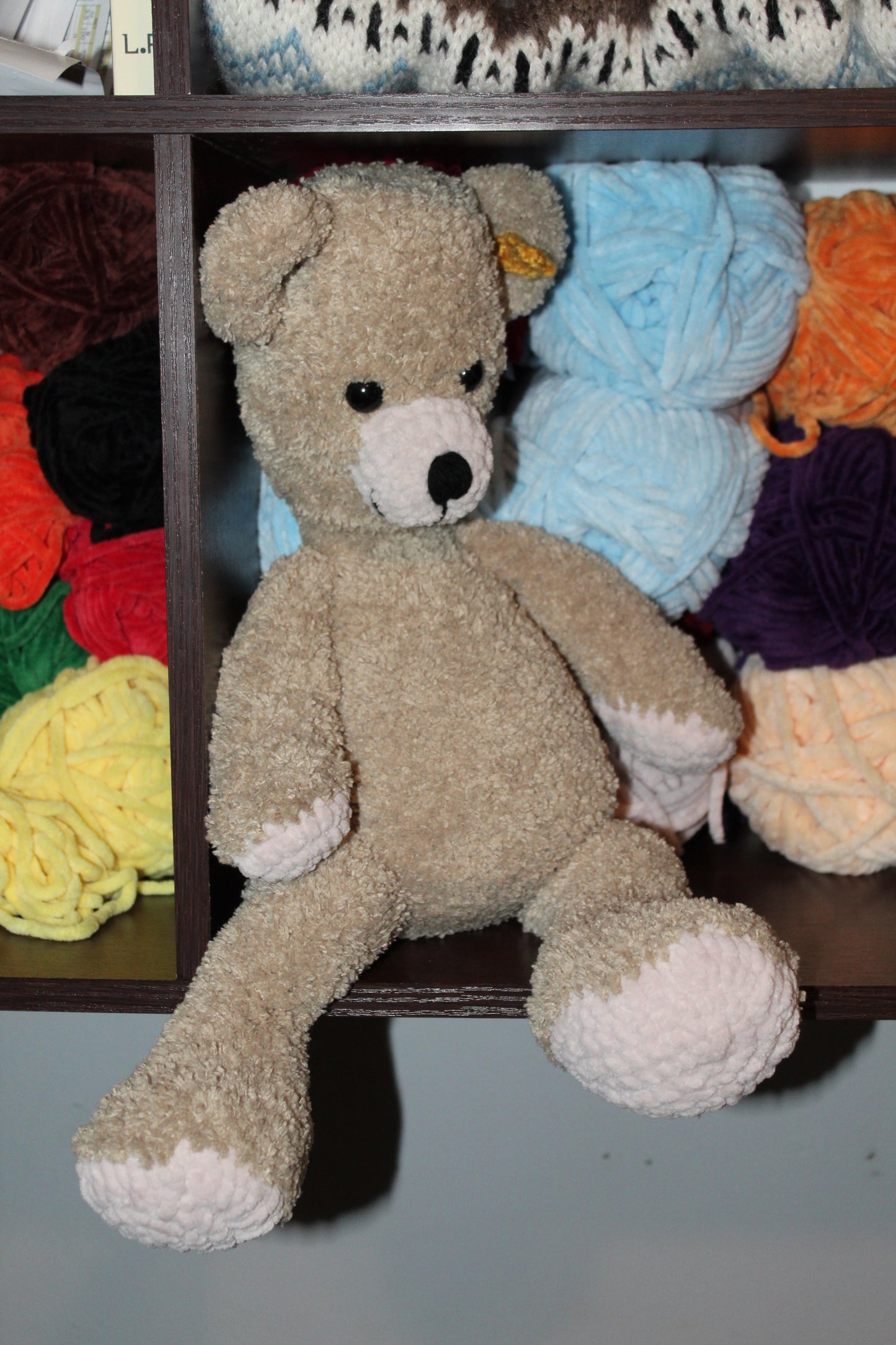 Crochet Pattern for a Teddy Bear