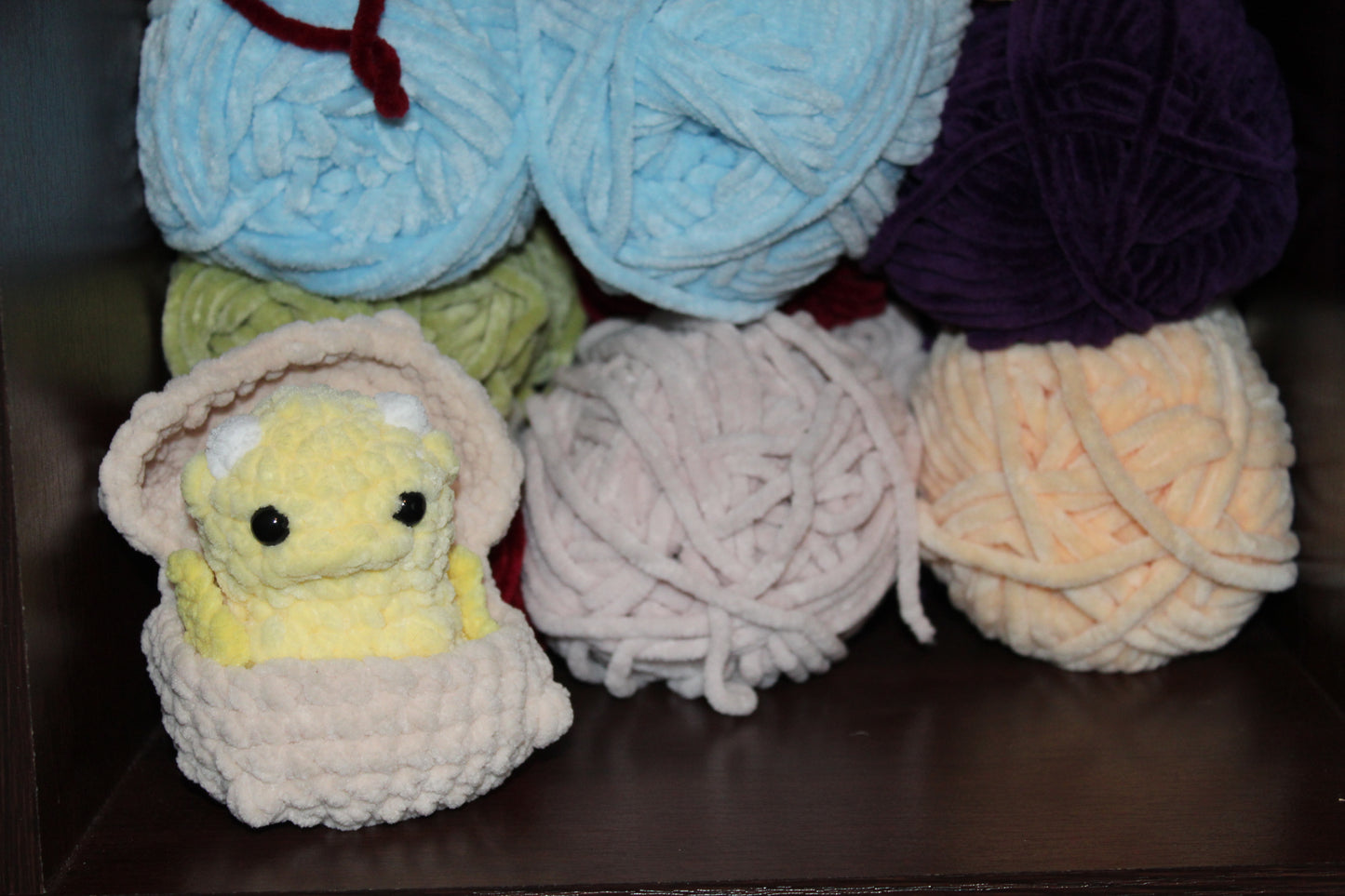 Crochet Pattern for Baby Dragon in an Egg