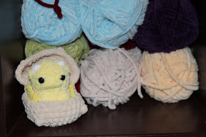 Crochet Pattern for Baby Dragon in an Egg