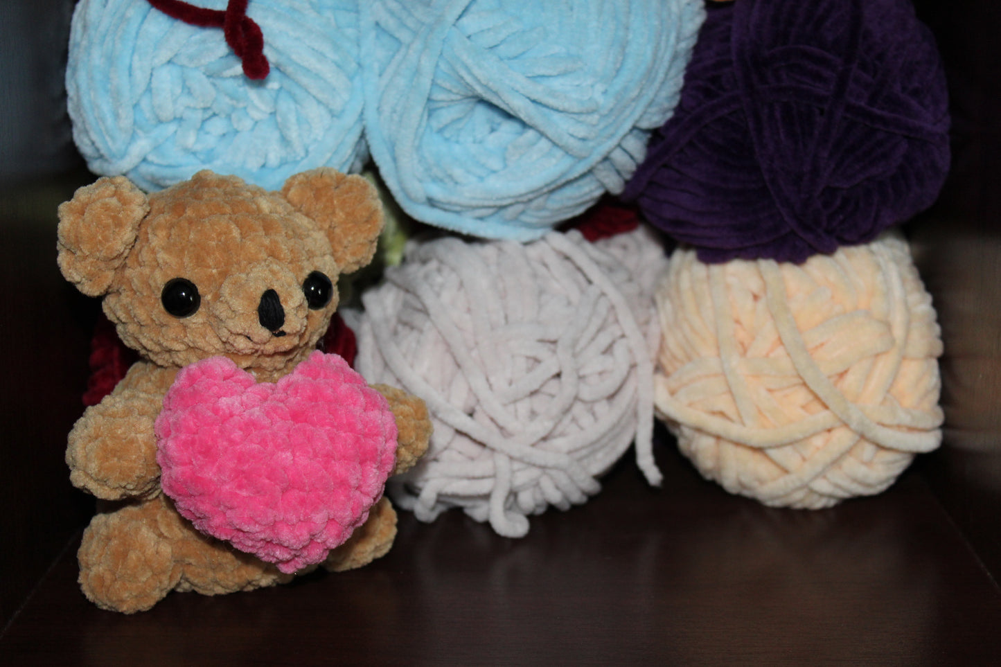 Crochet Pattern for Valentine Bear